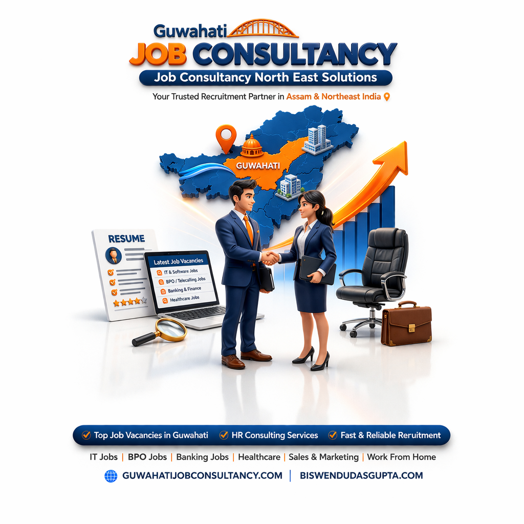 Guwahati Job Consultancy | #1 Job Consultancy North East Solutions
