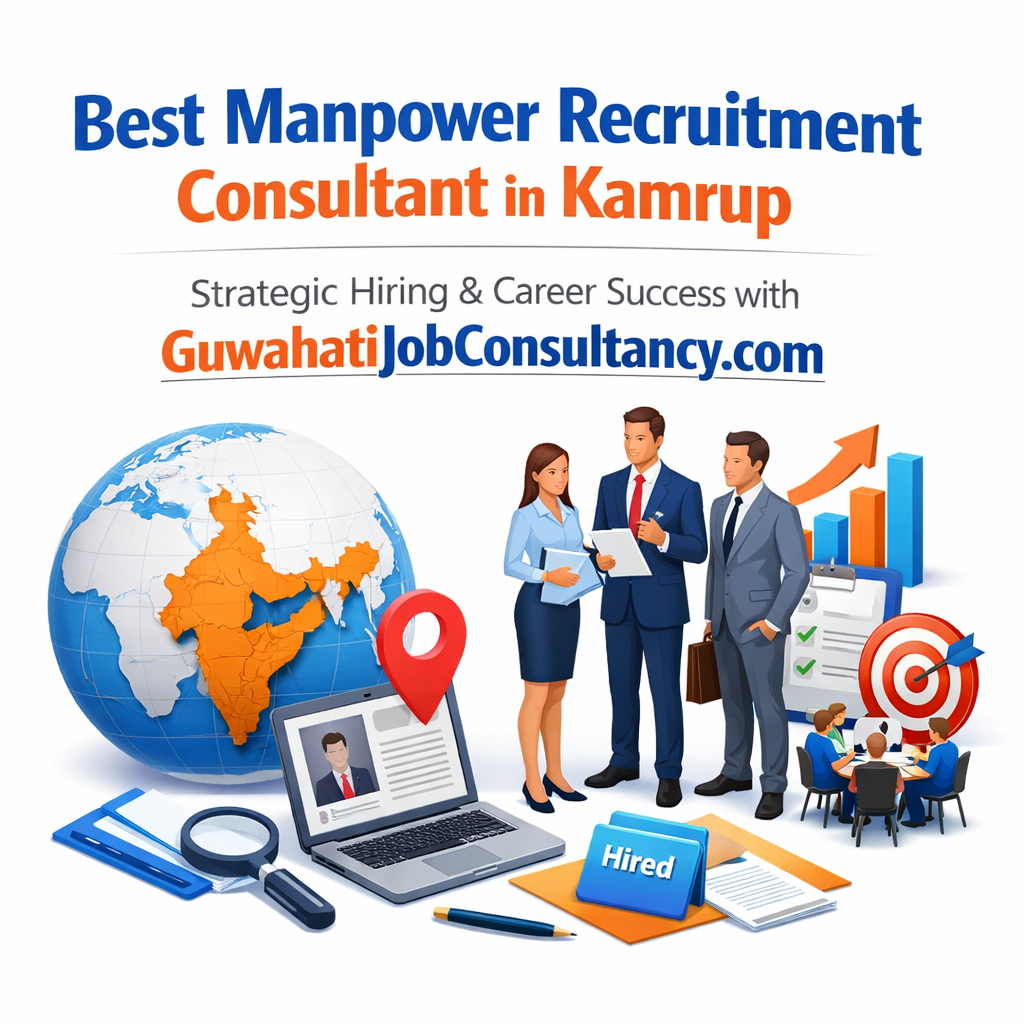 best manpower recruitment consultant in kamrup – strategic hiring & career success with guwahatijobconsultancy.com
