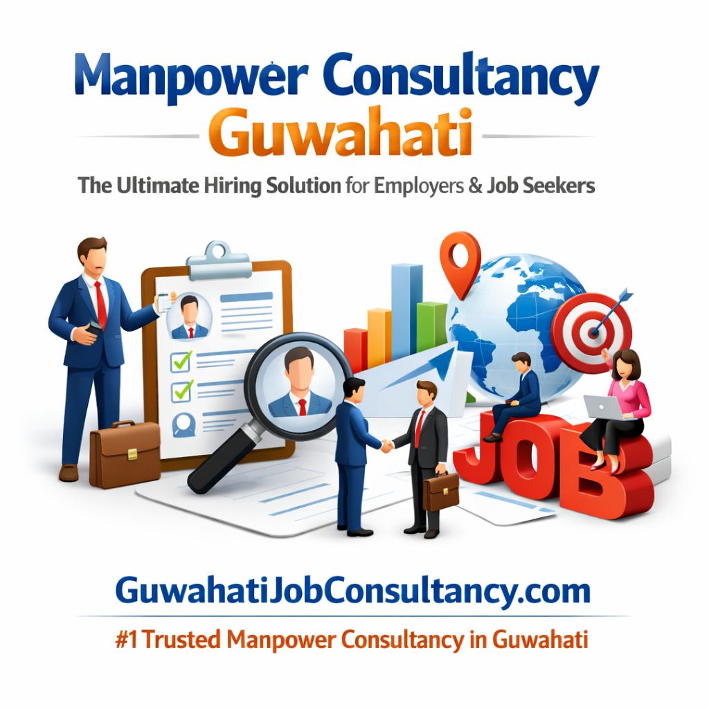 manpower consultancy guwahati – the ultimate hiring solution for employers & job seekers guwahatijobconsultancy.com trusted manpower consultancy in guwahati